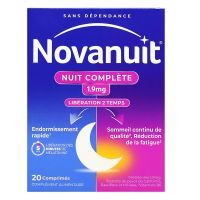 Nuit complète 1,9mg libération 2 temps 20 comprimés
