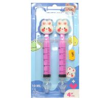 2 seringues nasales pour bébé lapin 10ml