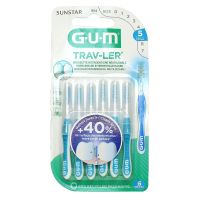 6 brossettes interdentaires Trav-ler - 1,6 mm n°1314