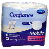 Mobile 14 sous-vêtements absorption 10 gouttes taille XL