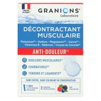 Décontractant musculaire anti-douleur fruits de bois 20 comprimés