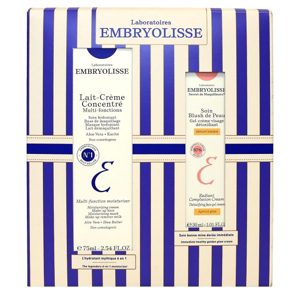 Lait creme concentré 75ml + secret de maquilleurs soin Blush de peau détoxifiant 30ml