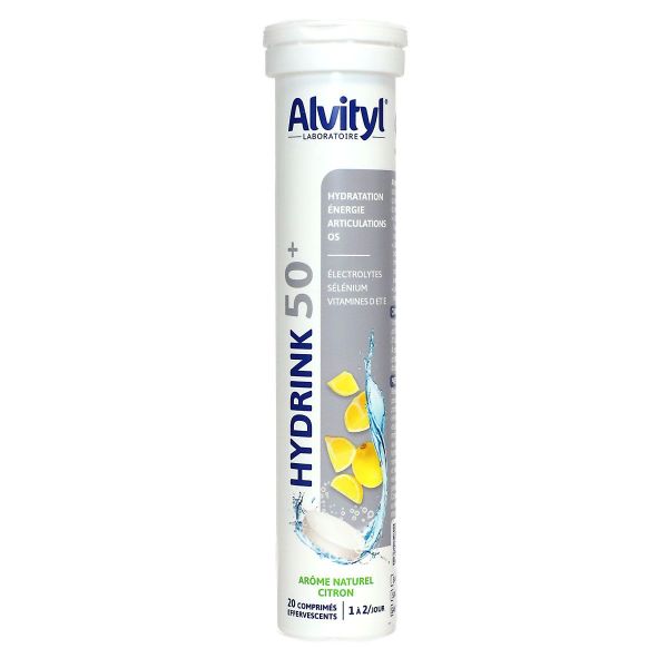 Hydrink 50+ 20 comprimés effervescents