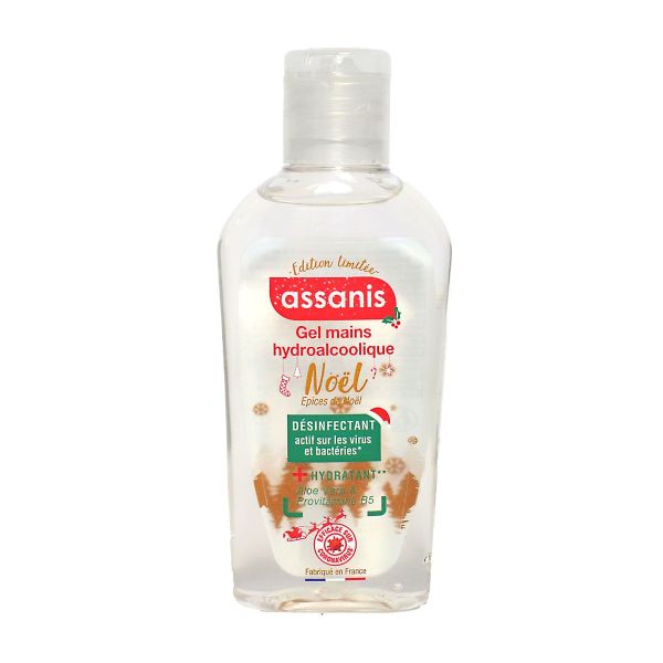 Gel hydroalcoolique épices de Noël 80ml