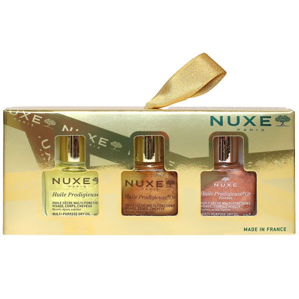 Coffret les 3 huiles Prodigieuse - Or - Or Floral
