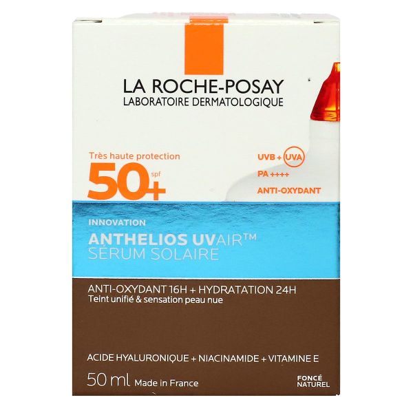 Anthelios Uvair serum solaire teinté foncé naturel SPF50+ 50ml