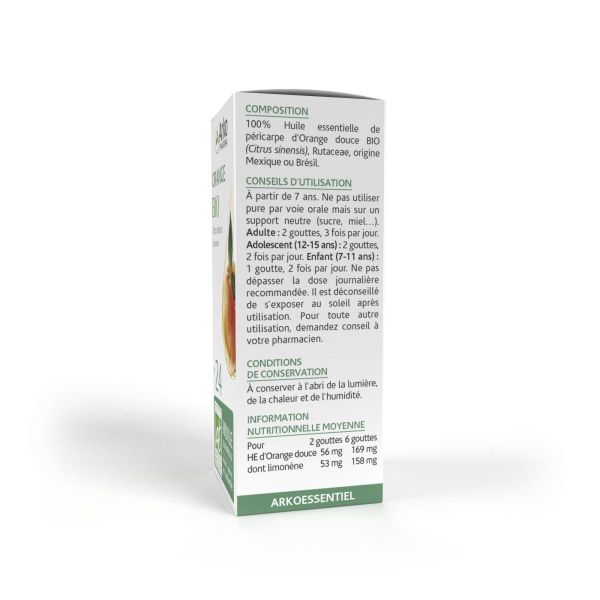 Huile essentielle n°24 orange 10ml