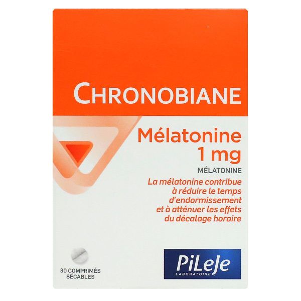 Chronobiane mélatonine 1mg 30 comprimés