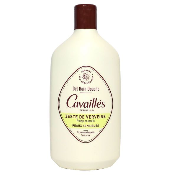 Gel bain douche peau sensible zeste de Verveine 400ml