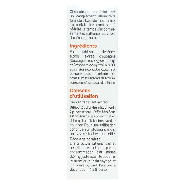 Chronobiane immédiat 20ml