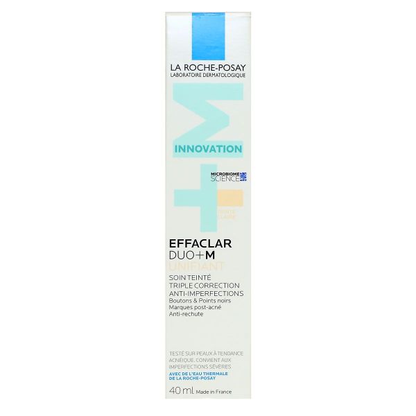 Effaclar duo+M soin teinté clair 40ml