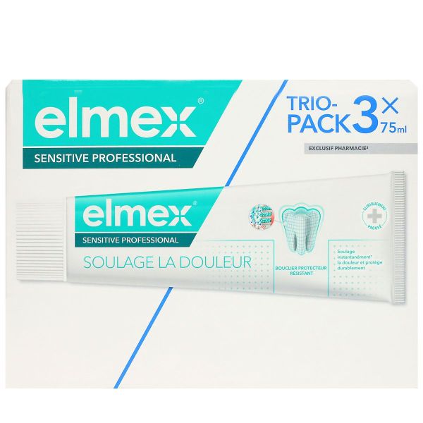 Meridol Sensitive Professional dentifrice 3x75ml