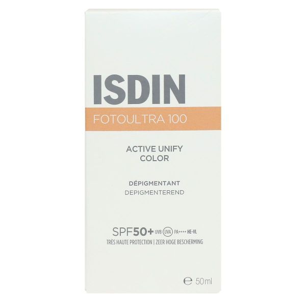 FotoUltra 100 crème solaire visage teintés dépigmentante SPF50+ 50ml