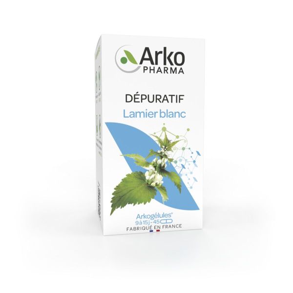 Lamier blanc 45 Arkogélules
