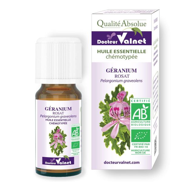 Huile essentielle géranium rosat 10ml