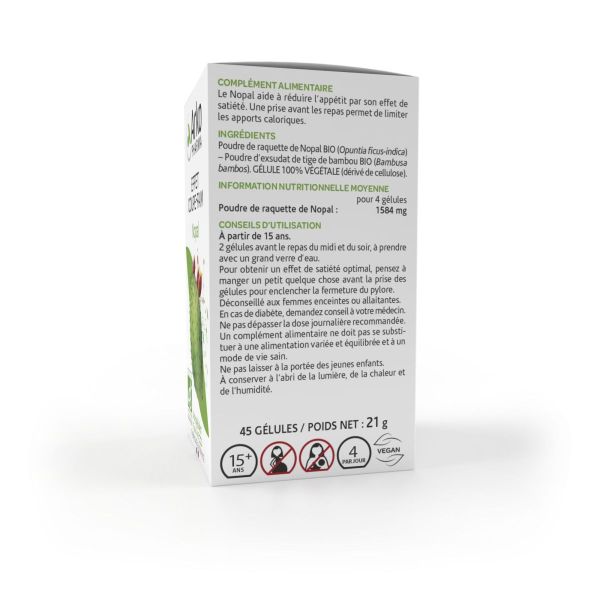 Arkogélules Nopal bio 45 gélules