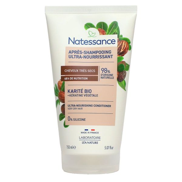 Baume après-shampoing karité 150ml