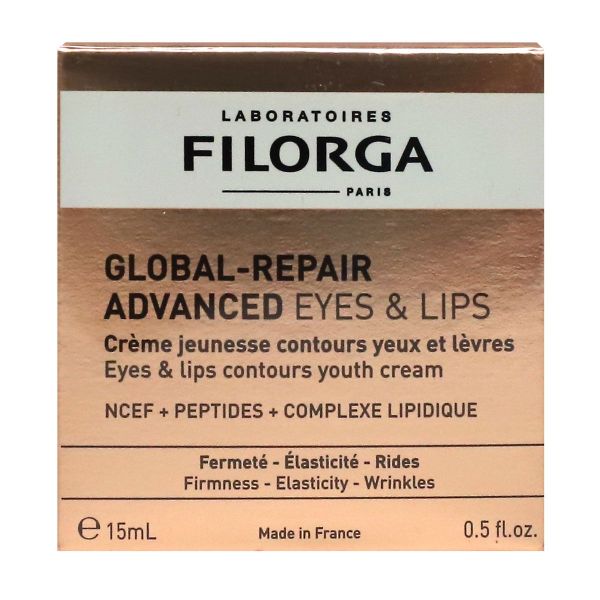 Global Repair soin multi-revitalisant contour yeux et lèvres 15ml