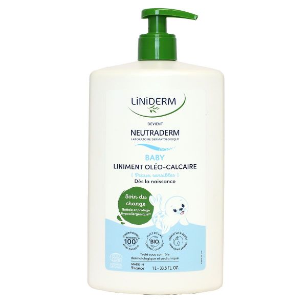 Baby liniment oleo-calcaire bio 1 Litre