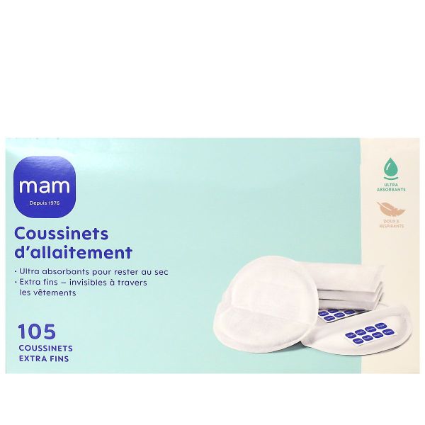 105 coussinets d'allaitement extra fins
