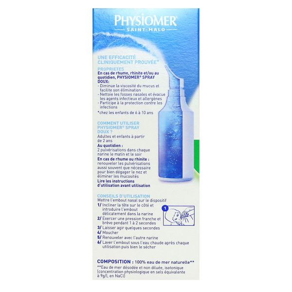 Hygiène du nez spray 135ml