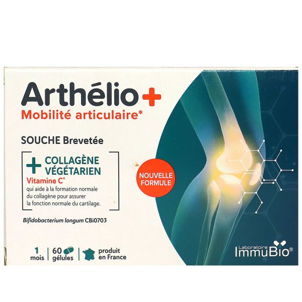 Arthelio+ mobilite articulaire collagene vegetarien 60 gélules