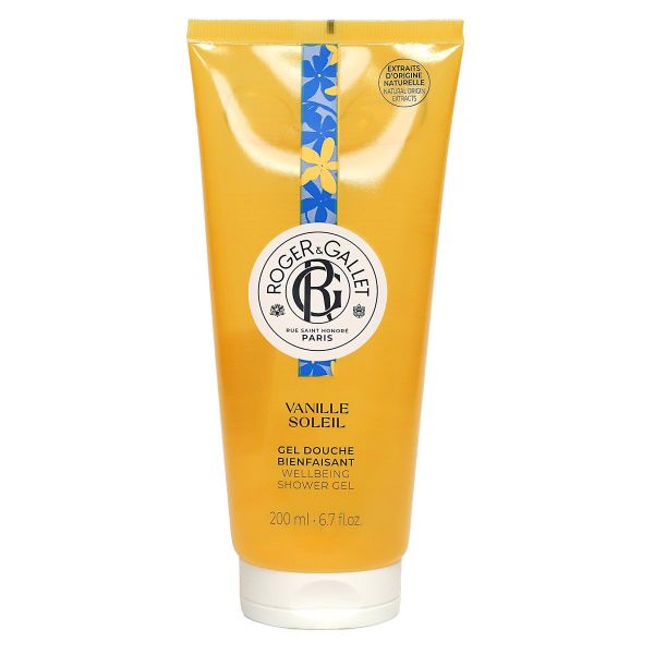 Vanille Soleil gel douche bienfaisant 200ml