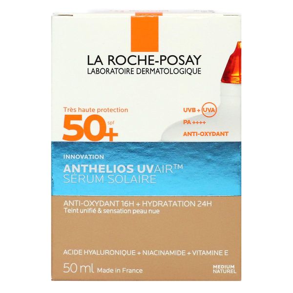 Anthelios Uvair serum solaire teinté medium naturel SPF50+ 50ml