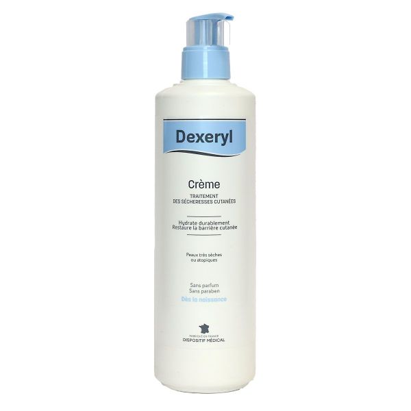 Crème sécheresses cutanées sans parfum 500g
