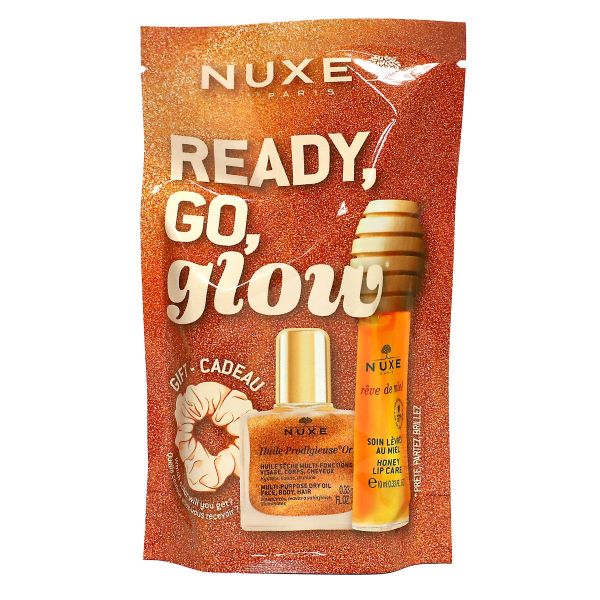 Very de miel serum levres au miel 10ml + huile prodigieuse Or floral 10ml + chouchou offert