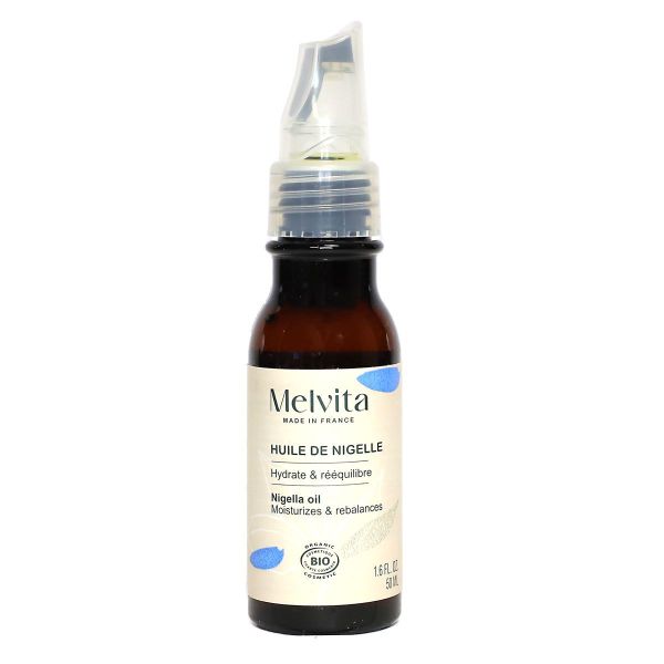 Huile de nigelle bio hydrate et reéquilibre 50ml