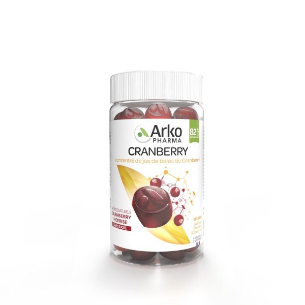 Cranberry jus de baies 60 gummies
