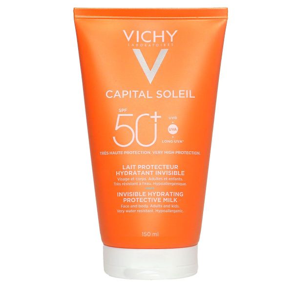 Capital Soleil lait protecteur invisible SPF50+ 150ml