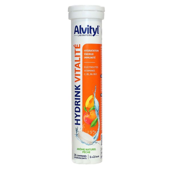 Hydrink Vitalité 20 comprimés effervescents
