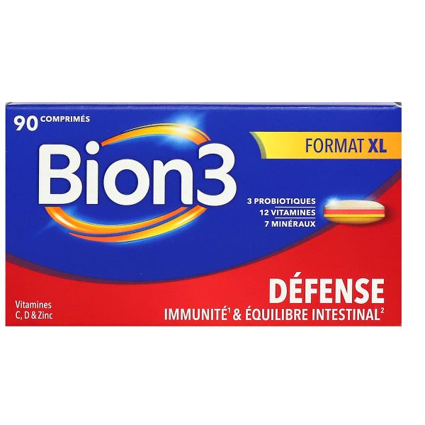 Bion 3 adultes 90 comprimés