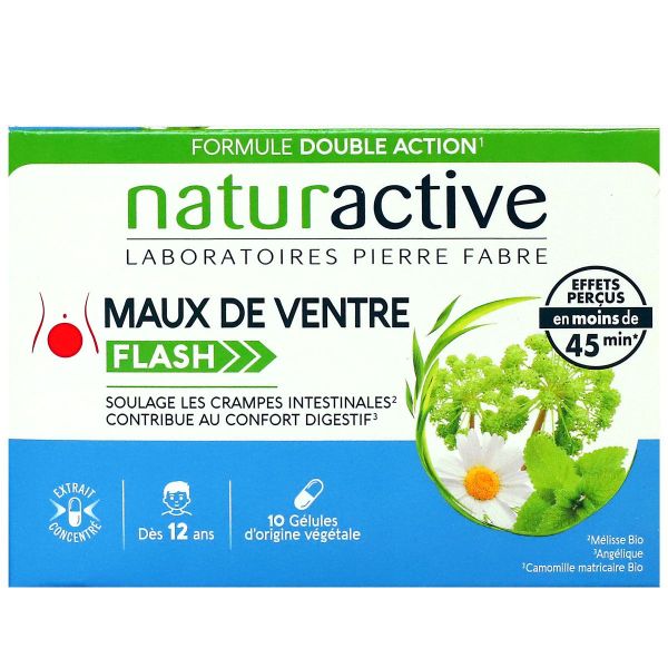 Maux de ventre Flash dès 12 ans 10 gélules