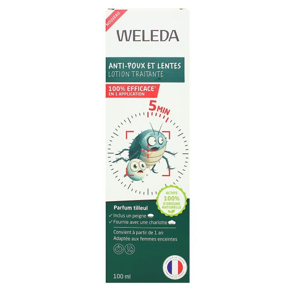 Lotion traitante anti-poux et lentes 100ml