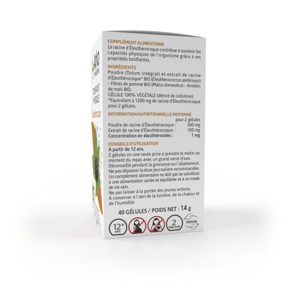 Arkogélules eleuthérocoque bio 40 gélules