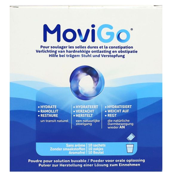 10 sachets solution buvable constipation selles dures
