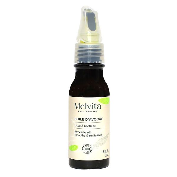 Huile d'avocat bio lisse et revitalise 50ml