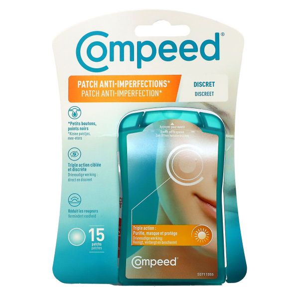 15 patchs anti-imperfections discrets