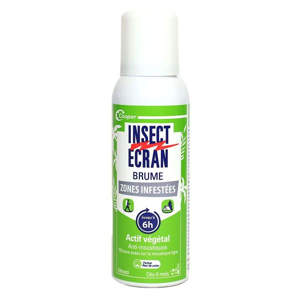 Brume anti-moustiques actif végétal dès 6 mois fleur de coton 100ml